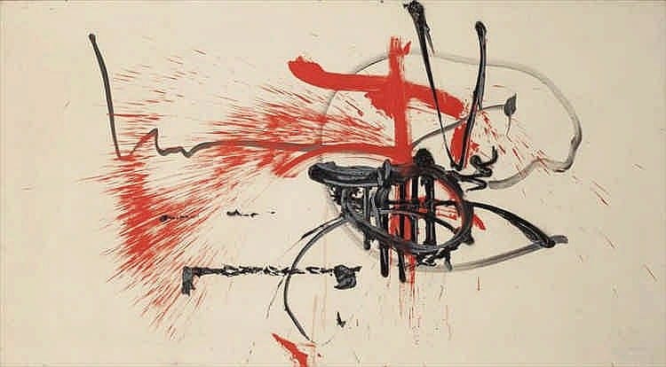 Georges Mathieu, Untitled comparable sale