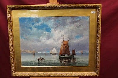 Edgar E. West comparable auction result: edgar e west act 1857 1892 watercolour du
