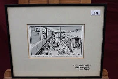 Carl Ronald Giles comparable auction result: carl ronald giles 1916 1995 signed black and