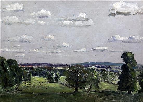 lord methuen 1886 1974 meadows below monkton farleigh july 1948 17 5 x 24 5in · Gorringes · 2015-04-30 Lord Methuen comparable auction result: lord methuen 1886 1974 meadows below monkton farleigh july 1948 17 5 x 24 5in