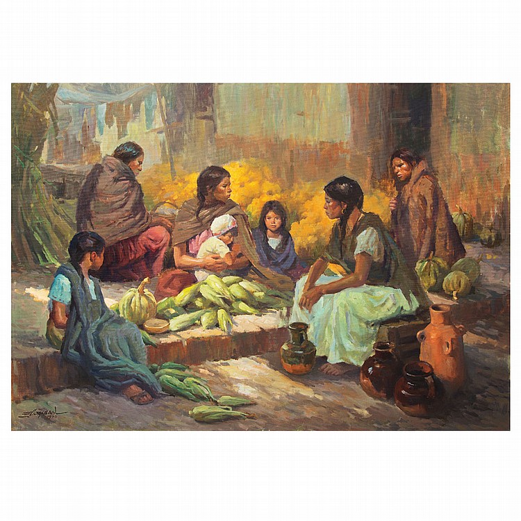 edgardo coghlan en el mercado firmado y fechado 1970 leo sobre tela 70 x 100 cm · Morton Subastas · 2015-05-21 Edgardo Coghlan comparable auction result: edgardo coghlan en el mercado firmado y fechado 1970 leo sobre tela 70 x 100 cm