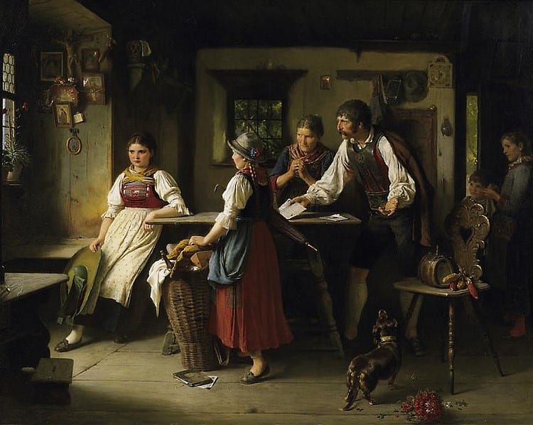 Ludwig Vollmar comparable auction result: an die unrechte adresse