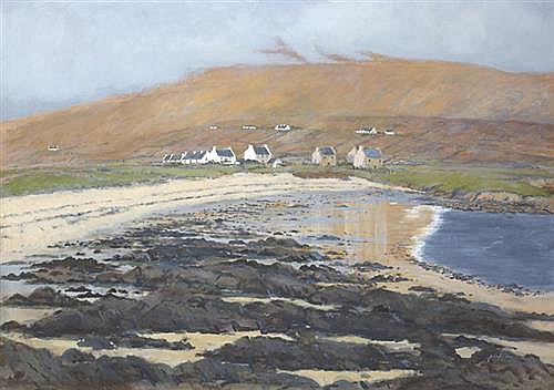 John Kirwan comparable auction result: john kirwan b 1956 cottages by a shore