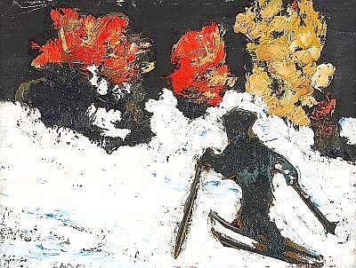 Hans Wigert comparable auction result: hans wigert fodd 1932 skidakaren signerad och