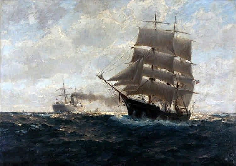Erwin Carl Wilhelm Günther comparable auction result: erwin carl wilhelm g nther 1864 1927 een driemas