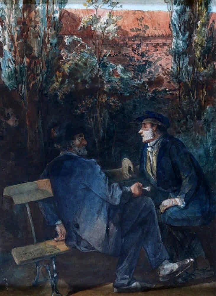 Jan Hendrik van de Laar comparable auction result: jan hendrik van de laar 1807 1874 een gesprek op