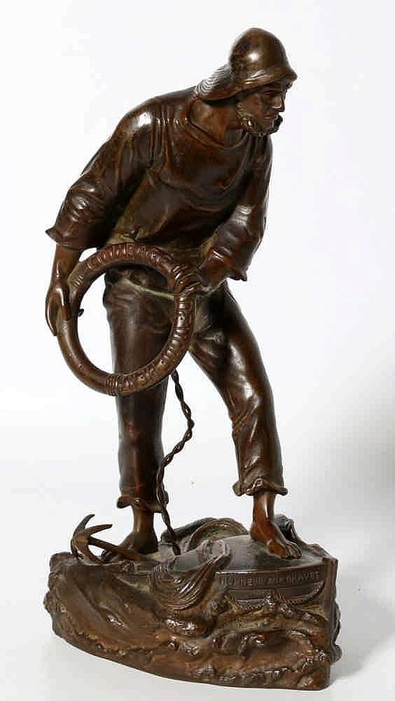 Edouard Lormier comparable auction result: edouard lormier 1847 1919 een bronzen beeld vis