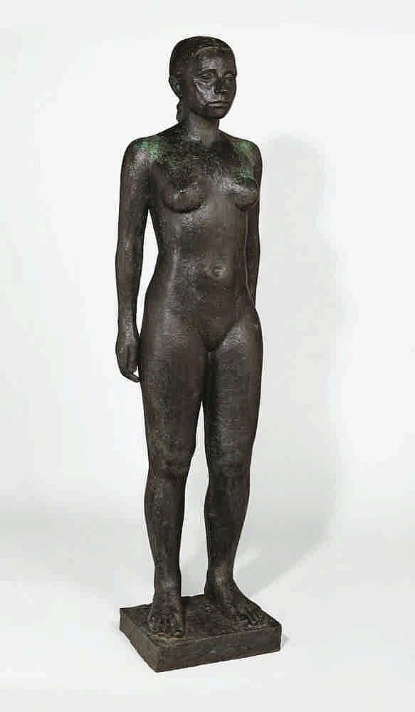 Ludwig Kasper comparable auction result: ludwig kasper stehendes m dchen with the found