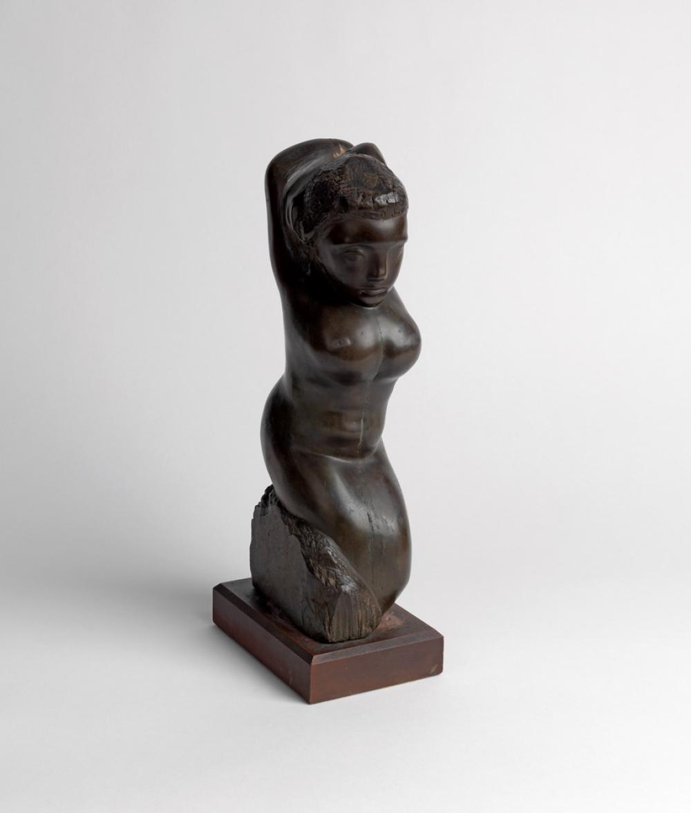 BERTA MARGOULIES O'HARE Nude with Raised Arms. sold by Swann Auction Galleries, lot 230 — auction record photograph