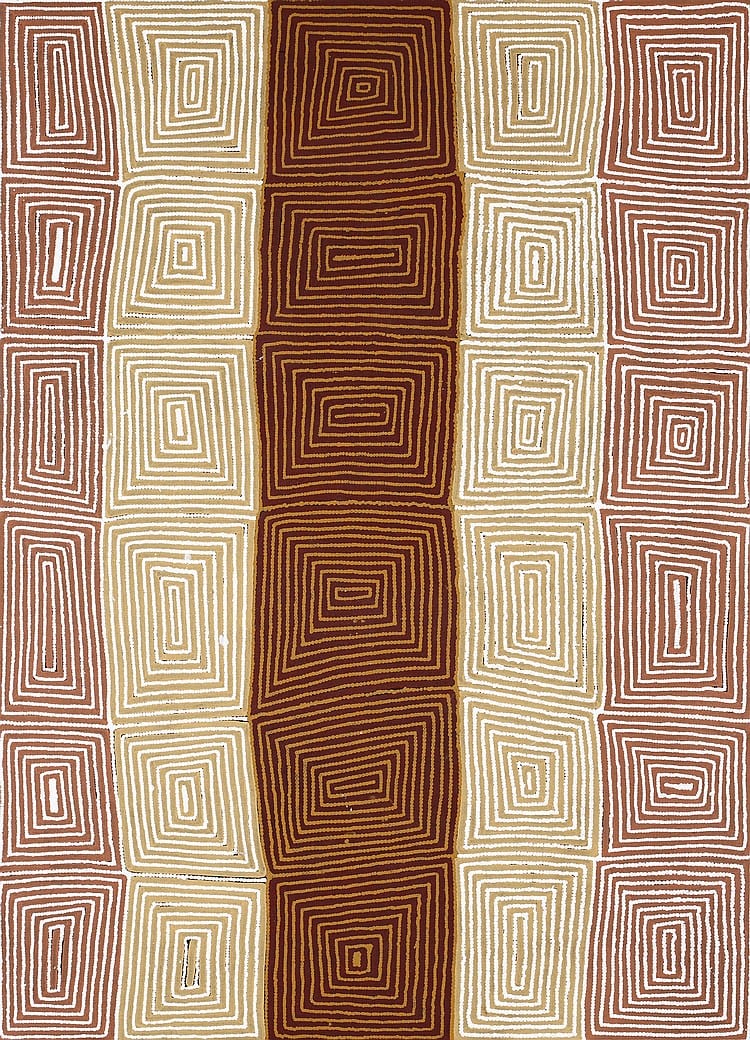 Tjapaltjarri Warlimpirrnga comparable auction result: tjapaltjarri warlimpirrnga ne en 1955