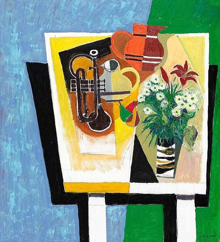 David McLeod Martin comparable auction result: david mcleod martin the white table