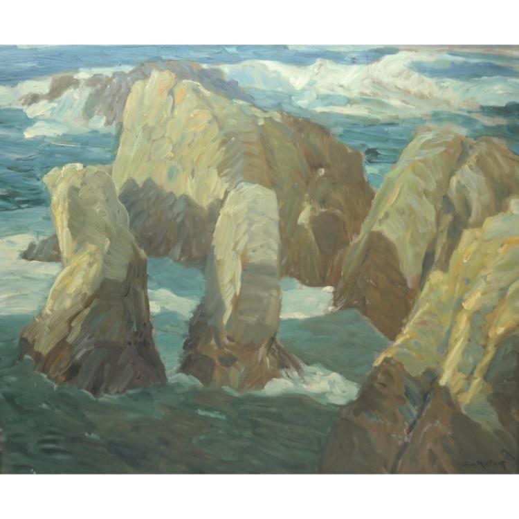 George Joseph Koch comparable auction result: george joseph koch 1884 1951 oil board