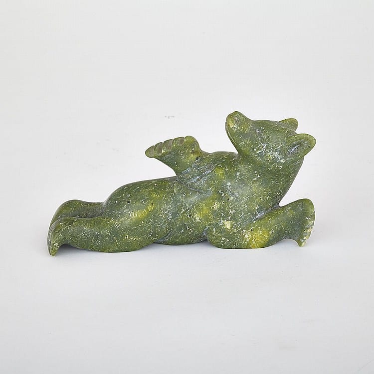 Koomwartok Ashoona comparable auction result: koomwartok ashoona 1930 1984 transformation stone 3 5 x 6 5 x 2 8 9 x 16 5 x 5 1 cm