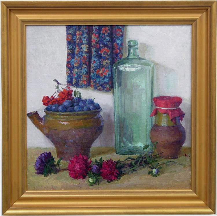Olga Kalashnikova comparable auction result: olga kalashnikova russian b 1957 oil on canvas
