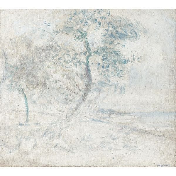Armando Reverón comparable auction result: armando rever n 1889 1954 paisaje de macuto