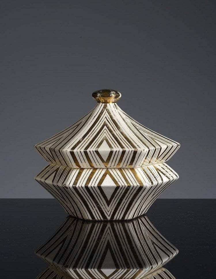 Pavel Janák comparable auction result: pavel jan k 1882 1956 cubist box with a lid