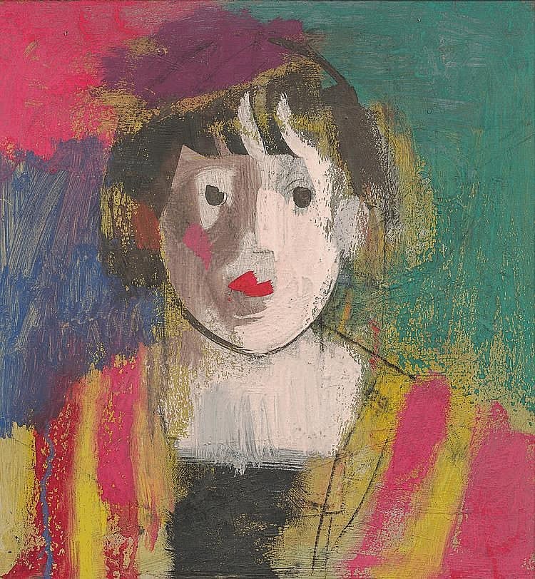 Hans Rohner comparable auction result: brustbildnis eines m dchens