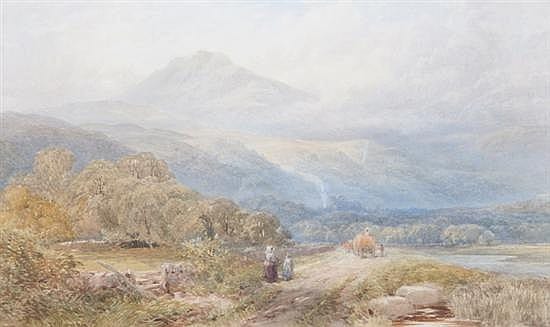 Edmund Morrison Wimperis comparable auction result: edmund morrison wimperis english 1835 1900 heading home signed lower left watercolor