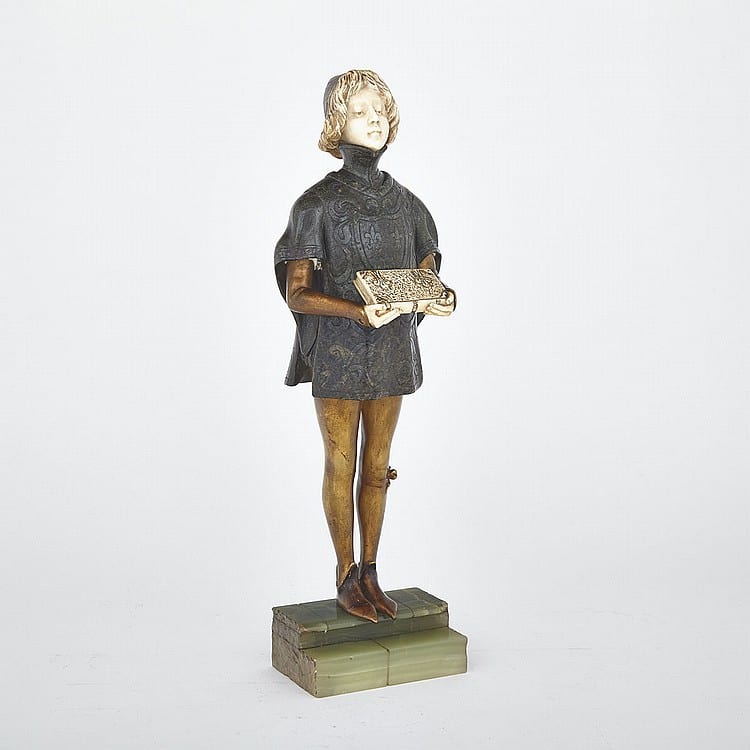 Léon Noël Delagrange comparable auction result: l on no l delagrange french 1872 1910 the book of hours height 18 5 47 cm