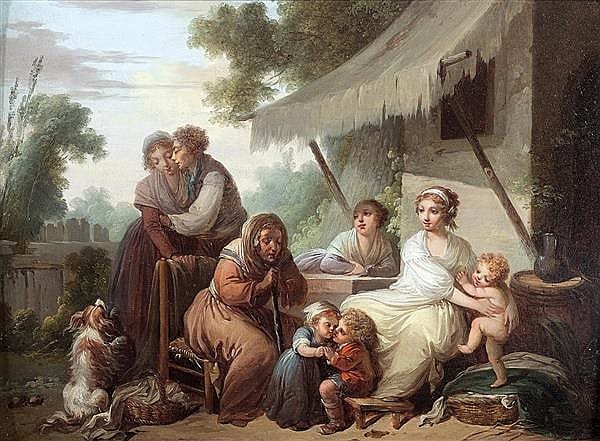henri nicolas van gorp paris 1756 1819 l heureuse famille panneau de noyer une planche filass walnut panel one plank · Tajan · 2015-06-16 Henri Nicolas van Gorp comparable auction result: henri nicolas van gorp paris 1756 1819 l heureuse famille panneau de noyer une planche filass walnut panel one plank