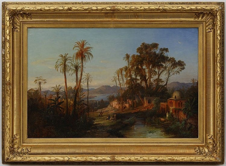 Alexius Geyer comparable auction result: alexius geyer 1816 1883 village