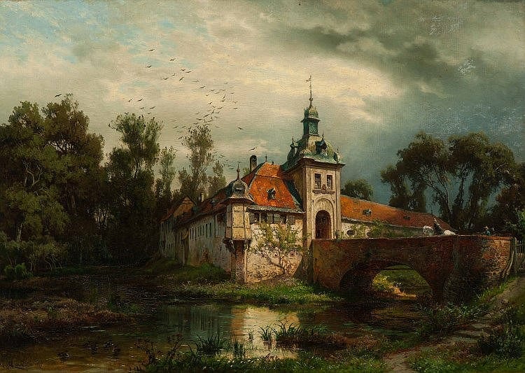 August von (1829) Wille comparable auction result: august von wille