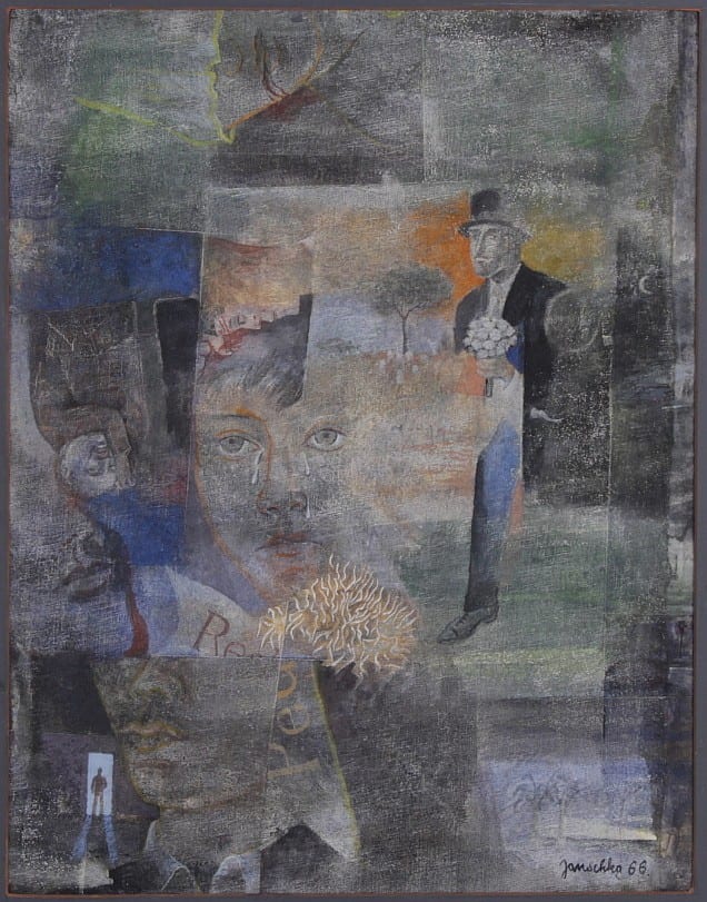 Fritz Janschka comparable auction result: fritz janschka austrian b 1919 oil on canvas