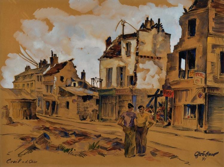Francis Gruber comparable auction result: francis gruber 1912 1948 creis a d oise
