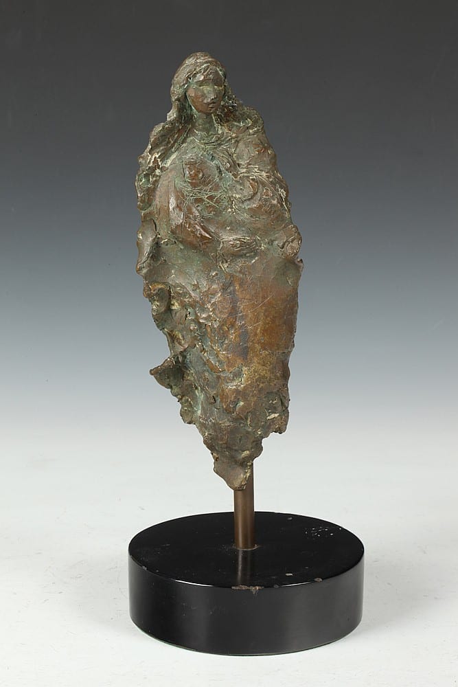 Marg Moll comparable auction result: marg moll german 1884 1977 lady with robe signed and dated 62 bronze