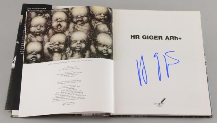 Hans-Ruedi Giger comparable auction result: hans rudolf giger hr giger 1940 2014 artist and des