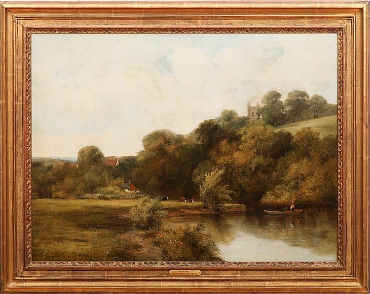 Frederick William Watts comparable auction result: frederick william watts 1800 1870 on the wye