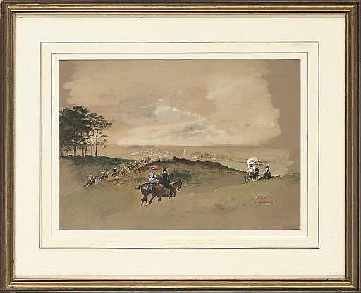 Hesketh Raoul Lejarderay  Millais comparable auction result: newmarket