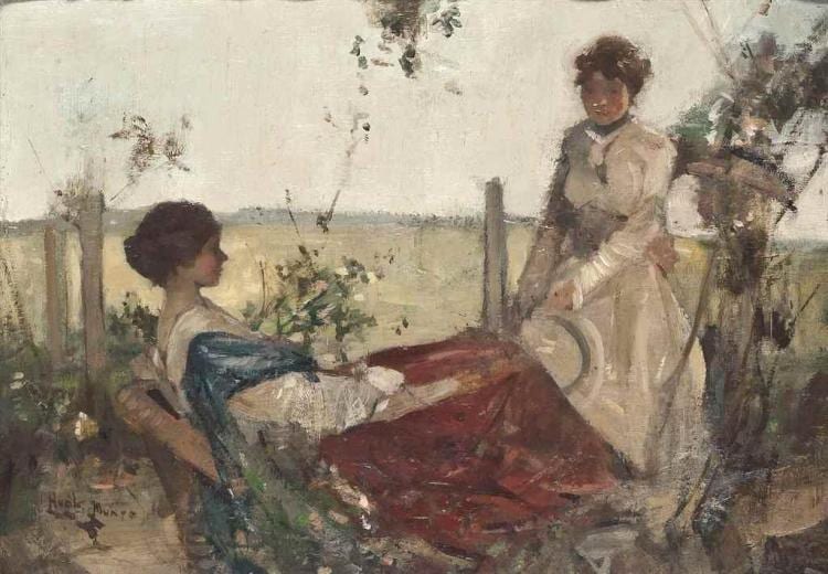 Hugh Munro comparable auction result: the foot of the garden