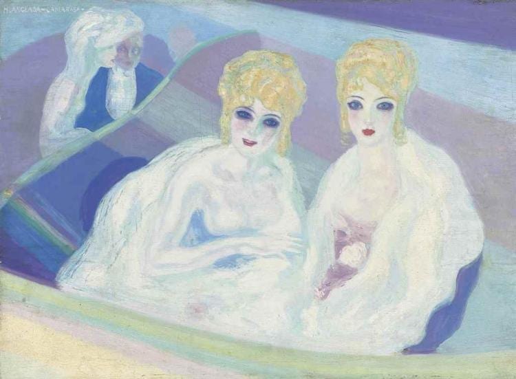Hermen Anglada Camarasa comparable auction result: at the theatre