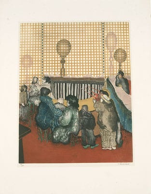 Elie Abrahami comparable auction result: print by elie abrahami