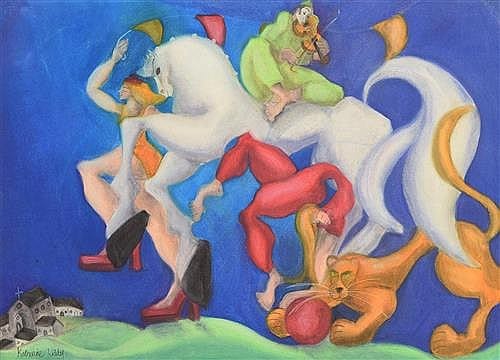 Katherine Liddy comparable auction result: katherine liddy 20th 21st century circus