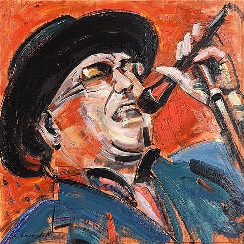 Cornelius Campbell comparable auction result: cornelius campbell 20th 21st century van morrison