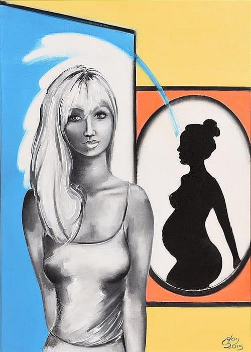 joy carmen 20th 21st century mother and daughter · Morgan O'Driscoll · 2015-07-06 Joy Carmen comparable auction result: joy carmen 20th 21st century mother and daughter