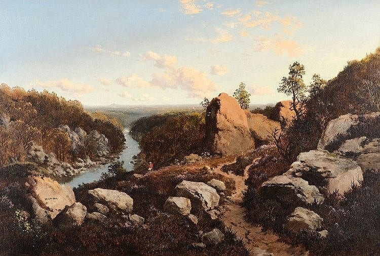 Edward H. Niemann comparable auction result: attributed to edward h niemann 19th century an