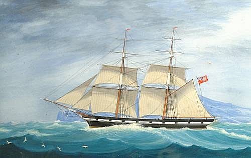 Raffaele Corsini comparable auction result: raffaele corsini turkish late 19th century excelsior of blyth william thompson master entering gulf of smyrna 1864