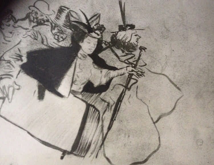 HENRI de TOULOUSE LAUTREC sold by WA Art Auctions, lot 113 — auction record photograph