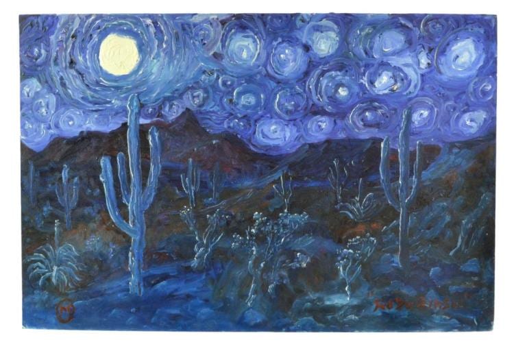 Martin Coppinger comparable auction result: martin coppinger 1934 titled blue mountain