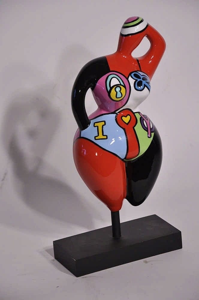DEESSE comparable auction result: deesse n e en 1954 liberte sculpture en p