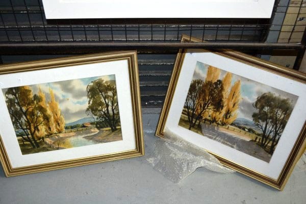 Jack McDonogh comparable auction result: jack mcdonogh pair of landscape scenes with creek