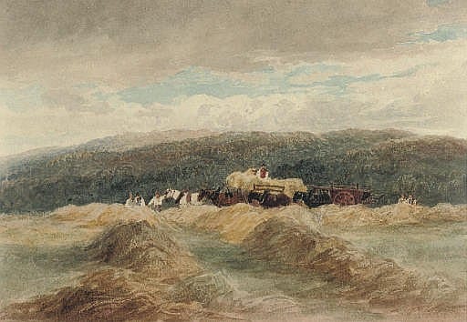 David (1783) Cox comparable auction result: haymaking