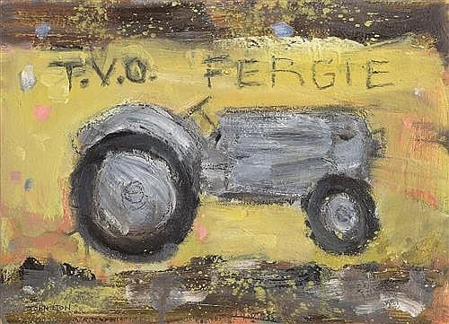 David Johnston comparable auction result: david johnston 20th 21st century t v o fergie