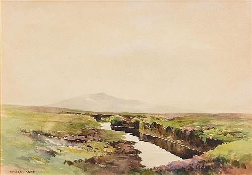 Howard Knee comparable auction result: howard knee 1899 1971 west of ireland landscape
