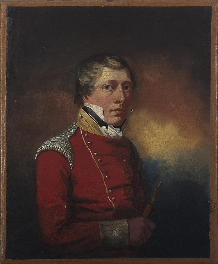 Thomas Sword Good comparable auction result: thomas sword good british 1789 1872 portrait of a young british military officer