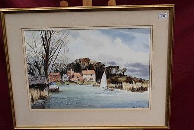 Leslie L. H.  Moore comparable auction result: leslie l hardy moore 1907 1997 watercolour
