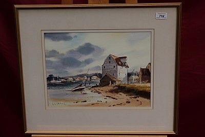 Leslie L. H.  Moore comparable auction result: leslie l hardy moore 1907 1997 watercolour